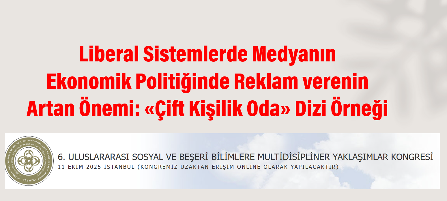 6 . Uluslararası Sosyal ve Beşeri Bilimlere Multidisipliner Yaklaşımlar Kongresinde KEYNOTE Olduk