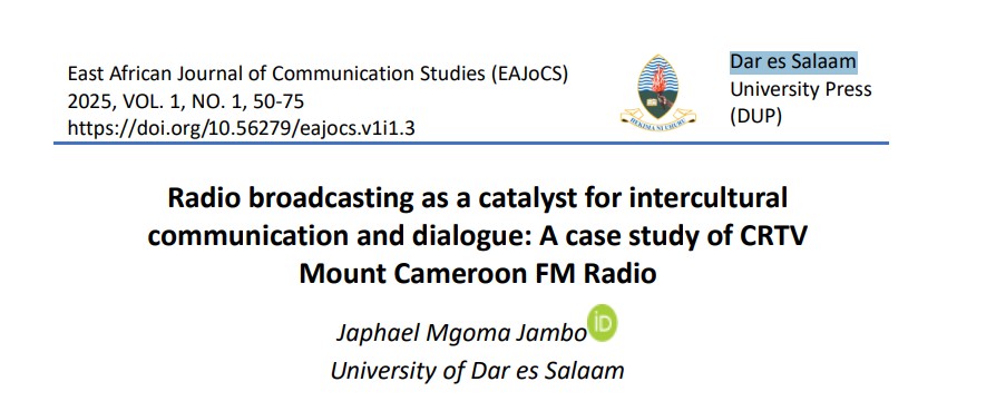 Kamerun'dan Atıf Aldık