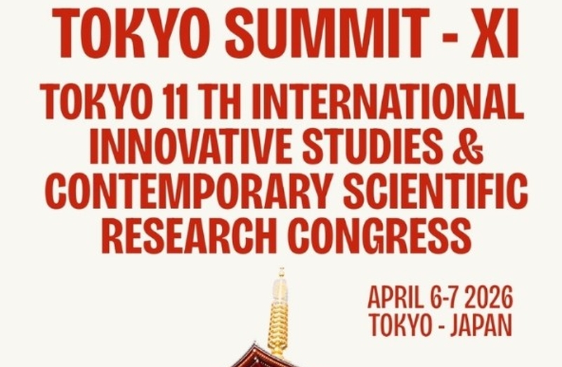 Tokyo Summit – XI International Innovative Studies  & Contemporary Scientific Research Cogress’e Katıldık
